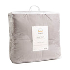 Πάπλωμα Διπλής Όψης Αιγαίον Velvet Touch 160X240 Pearl Grey & White